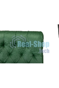 Кресло руководителя Бюрократ T-9928Walnut зеленый, кожа, крестов. металл/дерево