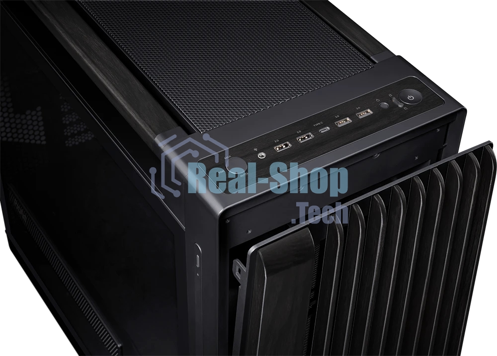 Компьютерный корпус ASUS PROART PA602 WOOD TG PWM черный