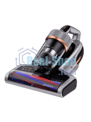 Пылесос для удаления пылевых клещей Jimmy BX7 Pro Max серый/золотистый, 550/700 Вт, уборка сухая, пылесборник контейнер 0,5 л
