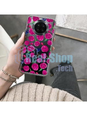 Чехол (клип-кейс) Gresso Air, для Honor 50 Lite, прозрачный/рисунок gr17aaae9354