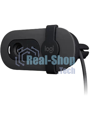 Веб-камера Logitech Webcam Brio 100, 1920x1080, GRAPHITE, защитная шторка