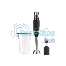 Блендер Galaxy Line GL 2166, черный с серебристым, погружной, 800 Вт, 15000 об/мин