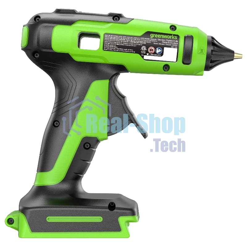 Пистолет клеевой аккумуляторный GreenWorks G24GLG, 24V, 11 мм, без АКБ и ЗУ (3502207)