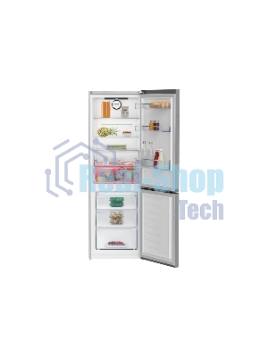 Холодильник Beko B3RCNK362HX нержавеющая сталь двухкамерный 220/100л морозилка снизу Total No Frost