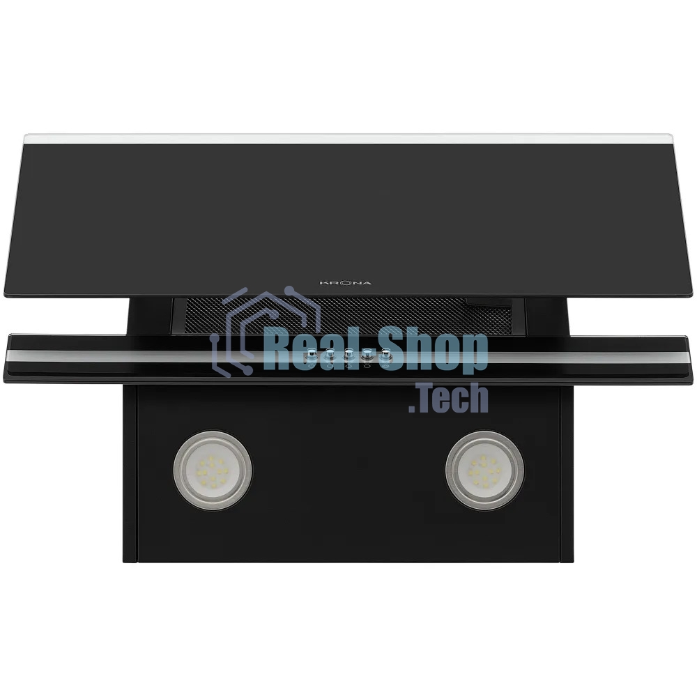 Вытяжка наклонная Krona Irma A 600 Black PB черный, 59.5 см, 1000 куб. м/ч, 62 дБ