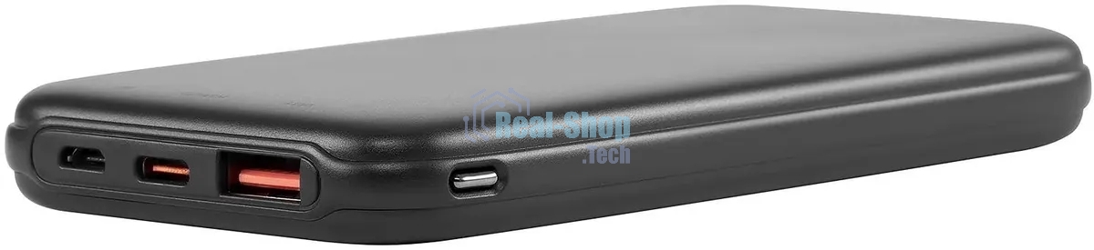 Портативный аккумулятор Digma DGPF10B 10000mAh QC3.0/PD3.0 22.5W 3A USB-A/USB-C черный