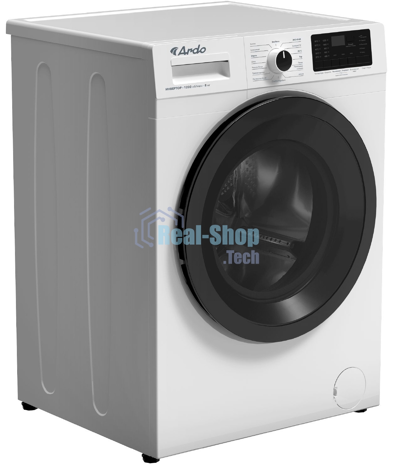 Стиральная машина ARDO WME812544DW2 белый, загрузка фронтальная 8 кг, 1200 об/мин, класс: А+++