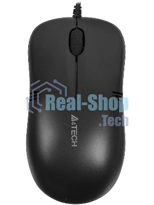 Мышь проводная A4Tech OP-560NUS черный, 1200 dpi, USB, кнопки - 3