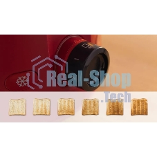 Тостер Bosch TAT2M124 красный, 950 Вт, 2 слота