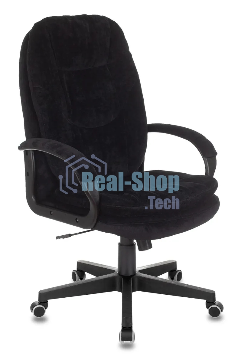 Кресло руководителя Бюрократ CH-868N Fabric черный Light-20, крестовина пластик