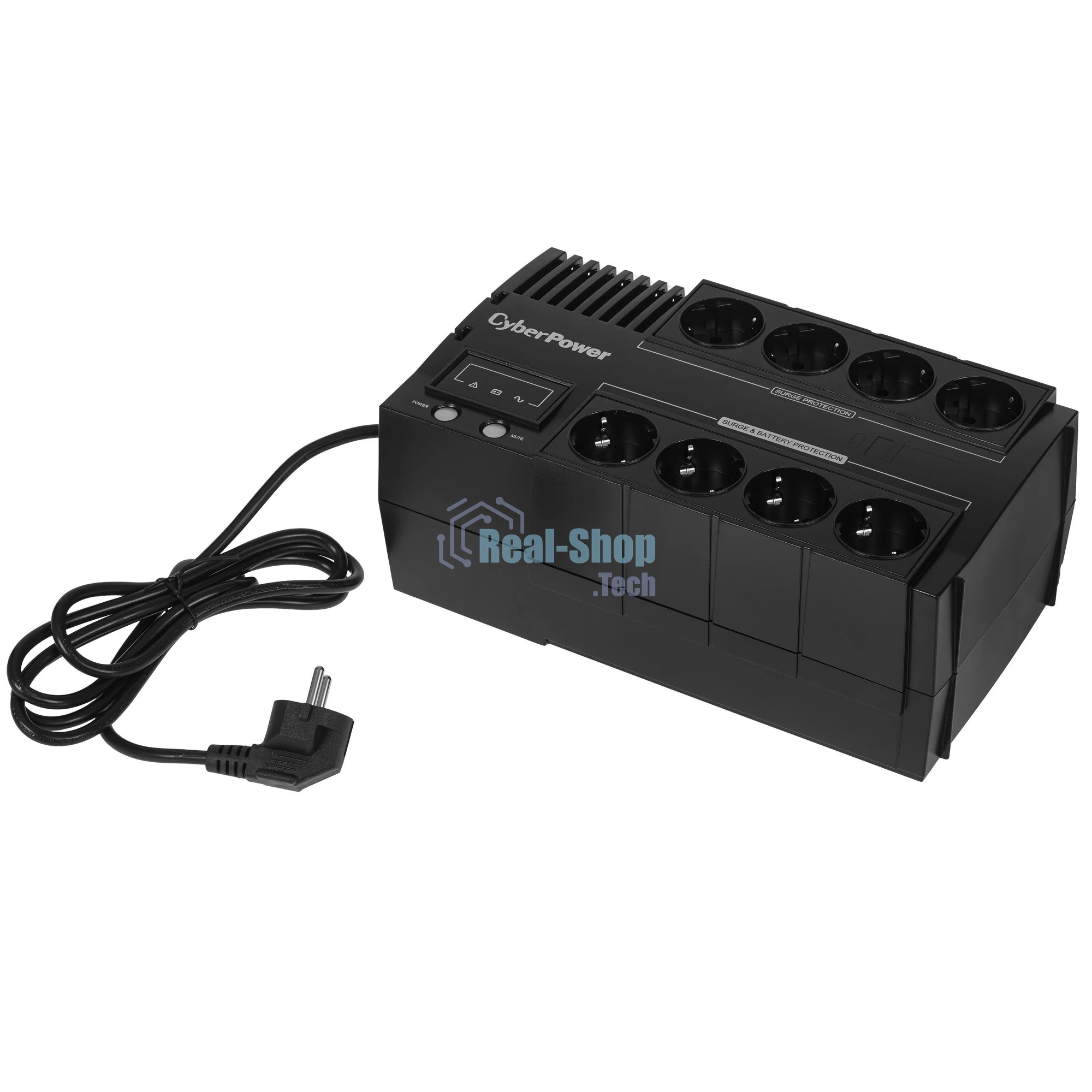 Источник бесперебойного питания CyberPower BS850E NEW/850 ВА/480 Вт/8 х CEE 7 (евророзетка)