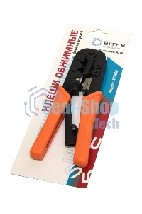 Монтажный инcтрумент 5bites Клещи LY-T568R обжимные для 8Р8С/RJ46, 6P6C/RJ12, 6P4C/RJ11 с фиксатором