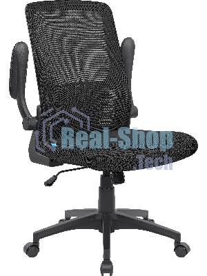 Кресло Defender DALLAS черный, сетка, 120 кг, механизм качания