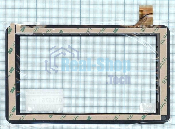 Сенсорное стекло (тачскрин) для DNS AirTab E76 HK70DR2201. черное