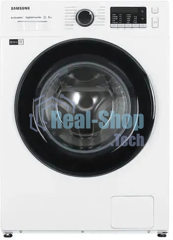 Стиральная машина Samsung WW80AGAS22AE/LD белая, загрузка фронтальная 8кг, 1200 об/мин., класс: A