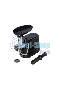 Мясорубка Econ ECO-1060MG, Макс. мощность 2000 Вт, Производительность 2,2 Кг/мин, Функция - реверс. Пластиковый лоток, 1 скорость, Нож из высококачественной стали, Защита от перегрузки двигателя, В комплекте 2 решетки 7/5 мм, Насадки для приготовления Кол