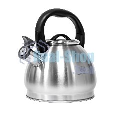 Чайник для плиты AUFFMAN AM-3402 из нержавеющей стали со свистком 3 л