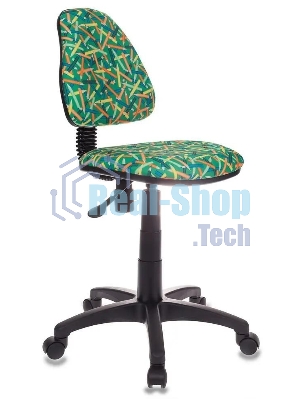 Кресло Бюрократ KD-4/PENCIL-GN зеленый, ткань, 120 кг