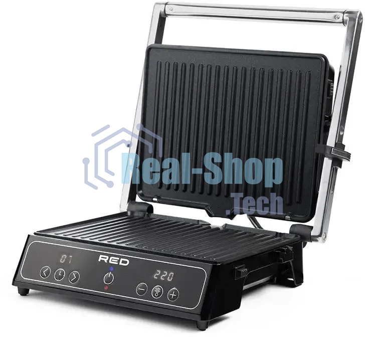 Гриль электрический Red Solution SteakPRO RGM-M809 2000Вт черный