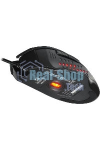 Мышь проводная Redragon Gainer черный, 3200 dpi, USB, кнопки - 6