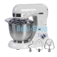 Миксер Galaxy Line GL 2230, белый, планетарный, 700 Вт, 12 скоростей