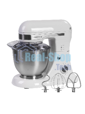 Миксер Galaxy Line GL 2230, белый, планетарный, 700 Вт, 12 скоростей