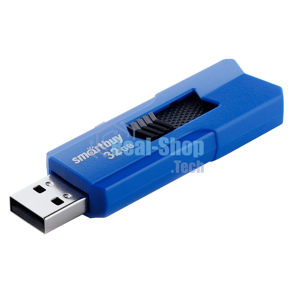 Флешка USB R/W Smartbuy 32Gb USB USB 2.0 Smartbuy STREAM Blue (SB32GbST-B)