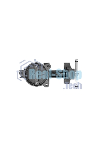 Тиски слесарные Denzel BVH-200, 200 мм, поворотные, стальная направляющая, с наковальней