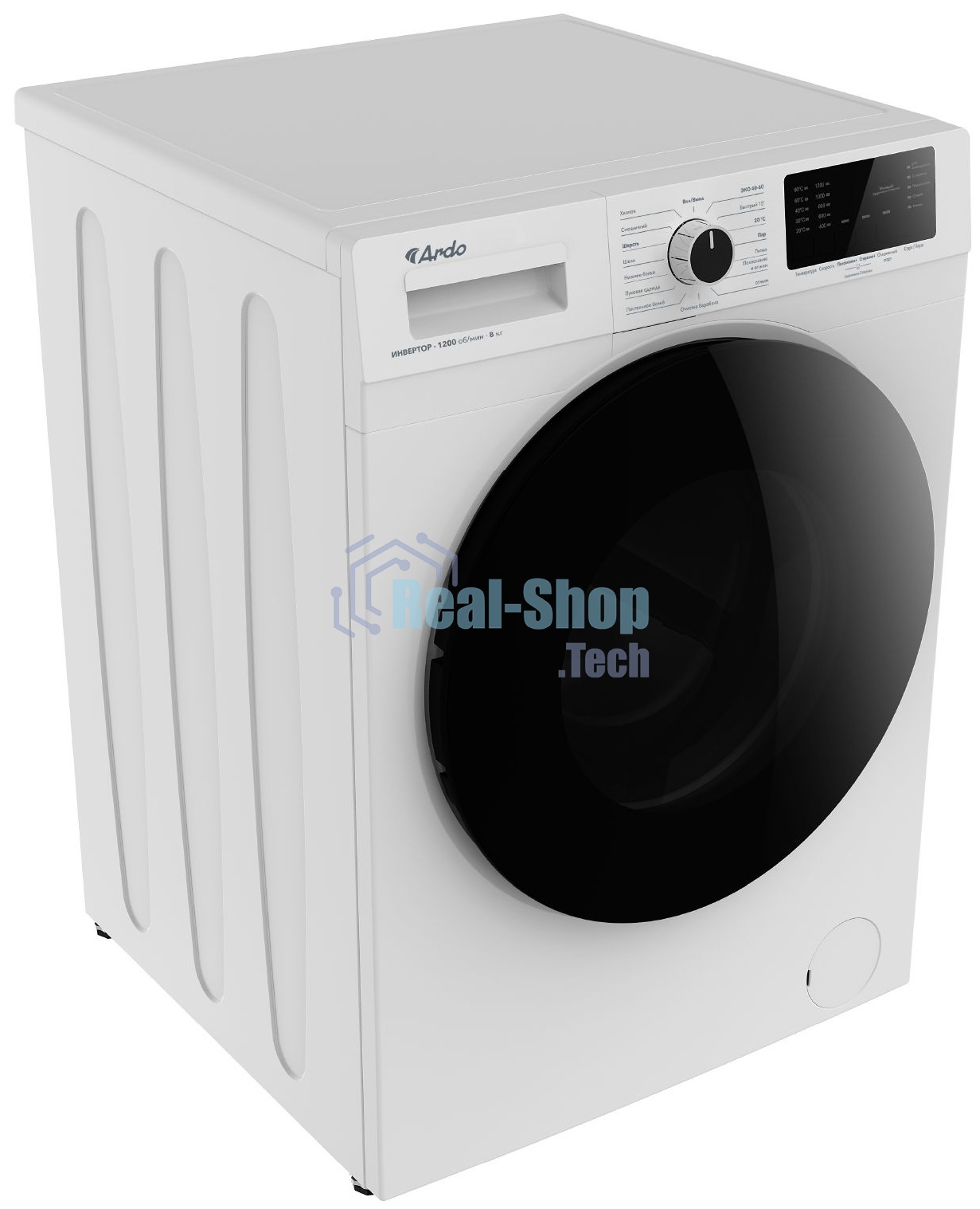 Стиральная машина ARDO WME812544DW2 белый, загрузка фронтальная 8 кг, 1200 об/мин, класс: А+++