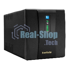Источник бесперебойного питания ExeGate SpecialPro UNB-1200.LED.AVR.EURO.RJ / 1200 ВА / 750 Вт / 4 x CEE 7 (евророзетка)