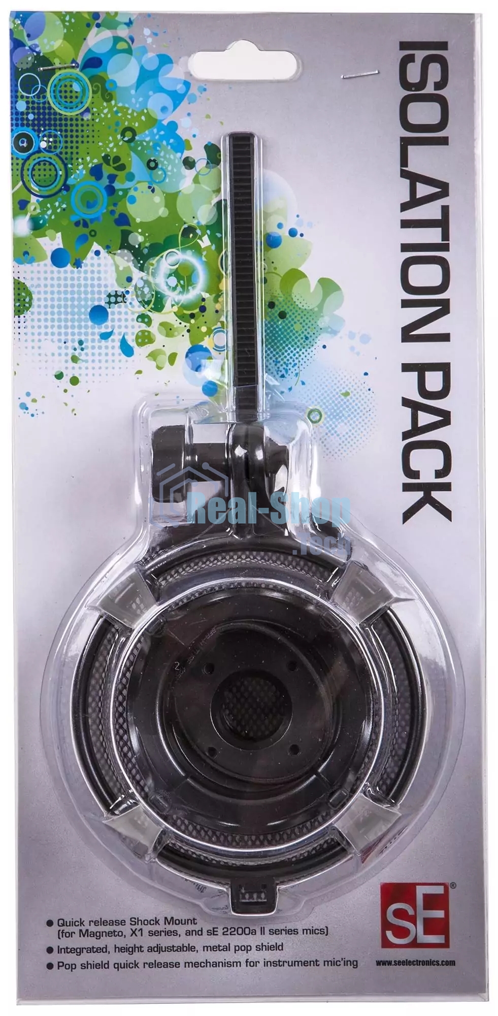 Комплект аксессуаров sE Electronics ISOLATION PACK включающий держатель паук и поп-фильтр