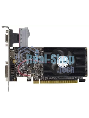 Видеокарта AFOX GT610 1Gb LP DDR3 64BIT DVI HDMI VGA SINGLE FAN RTL