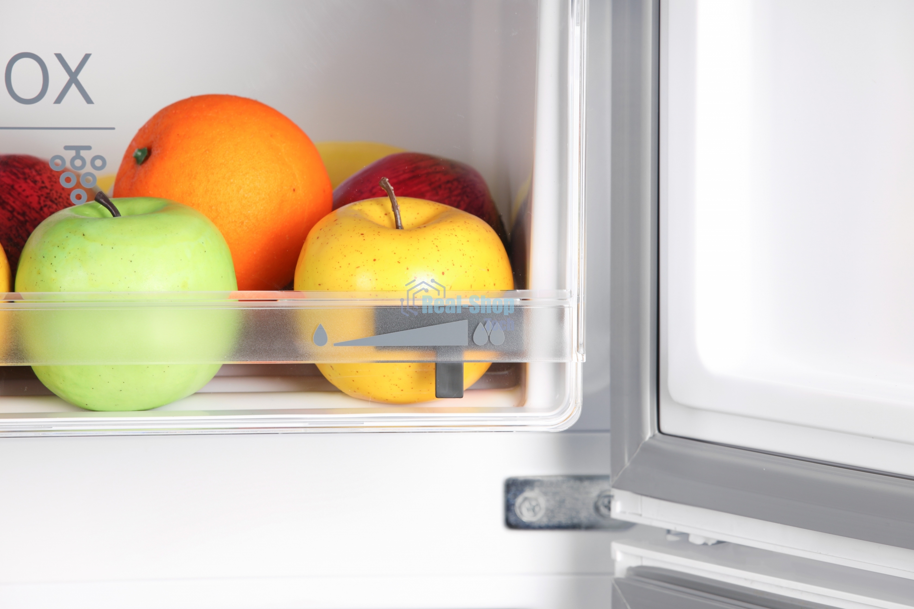 Холодильник Nordfrost RFC 390D NFGW белое матовое стекло двухкамерный 240/95л морозилка снизу