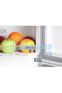 Холодильник Nordfrost RFC 390D NFGW белое матовое стекло двухкамерный 240/95л морозилка снизу