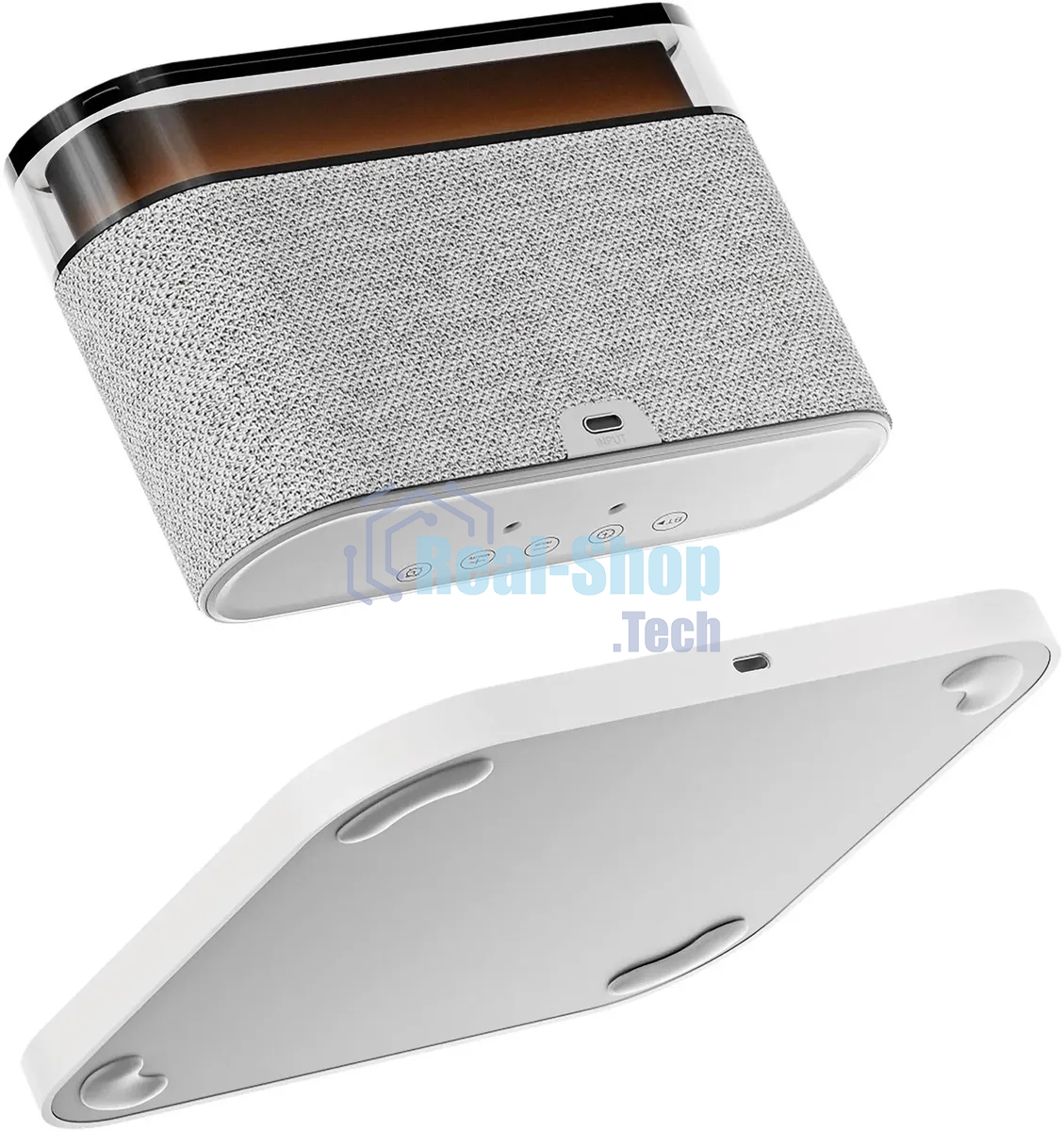 Портативная колонка BBK BTA2020 белый 5W 1.0 BT 10м 1200mAh