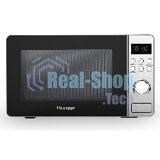 Микроволновая печь Pioneer MW228D серебристый 20л 700Вт поворотный механизм, кнопки