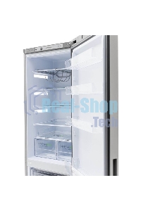 Холодильник Бирюса М6132 металлик двухкамерный 245/85л морозилка снизу, автоматическое