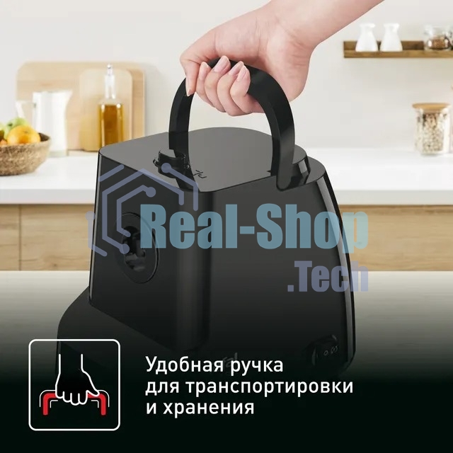 Мясорубка электрическая Tefal NE111832 черный, 1400 Вт, 1.7 кг/мин, реверс, насадки - 3