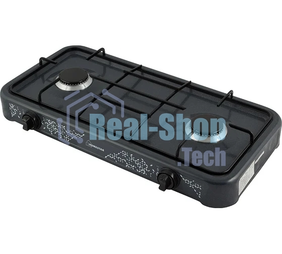 Плита настольная газовая HOMESTAR HS-1202 2-х конфорочная (003699)