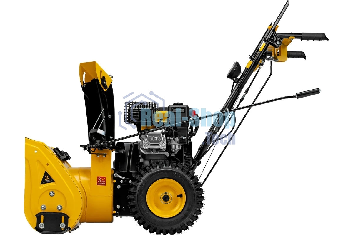 Бензиновая снегоуборочная машина Denzel SB 560 LP, 212cc, эл.старт, фара