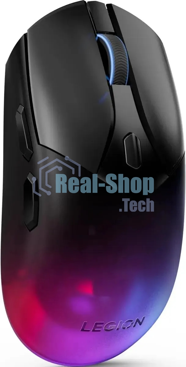 Мышь Lenovo Legion M410 Wireless RGb Gaming черный оптическая 16000dpi беспров. BT/Radio USB (GY51P83012)