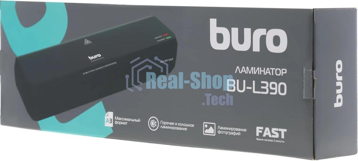 Ламинатор Buro BU-L390, 2 вала, A3, 125мкм, 300мм/мин