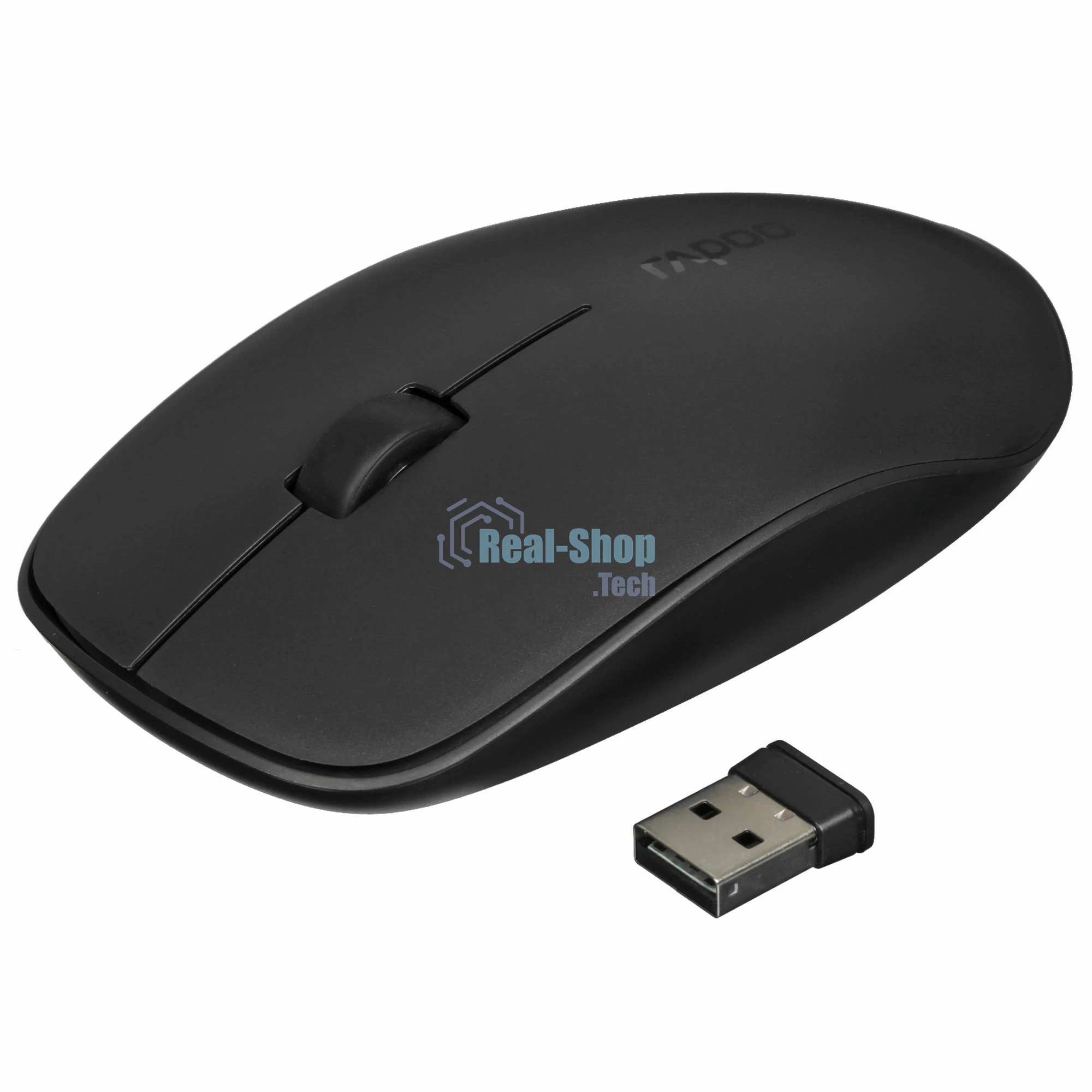 Комплект клавиатура+мышь Rapoo X260S беспроводной, USB, 1000 DPI, чёрный