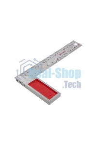 Угольник Matrix стальной, градуировка, 250 мм