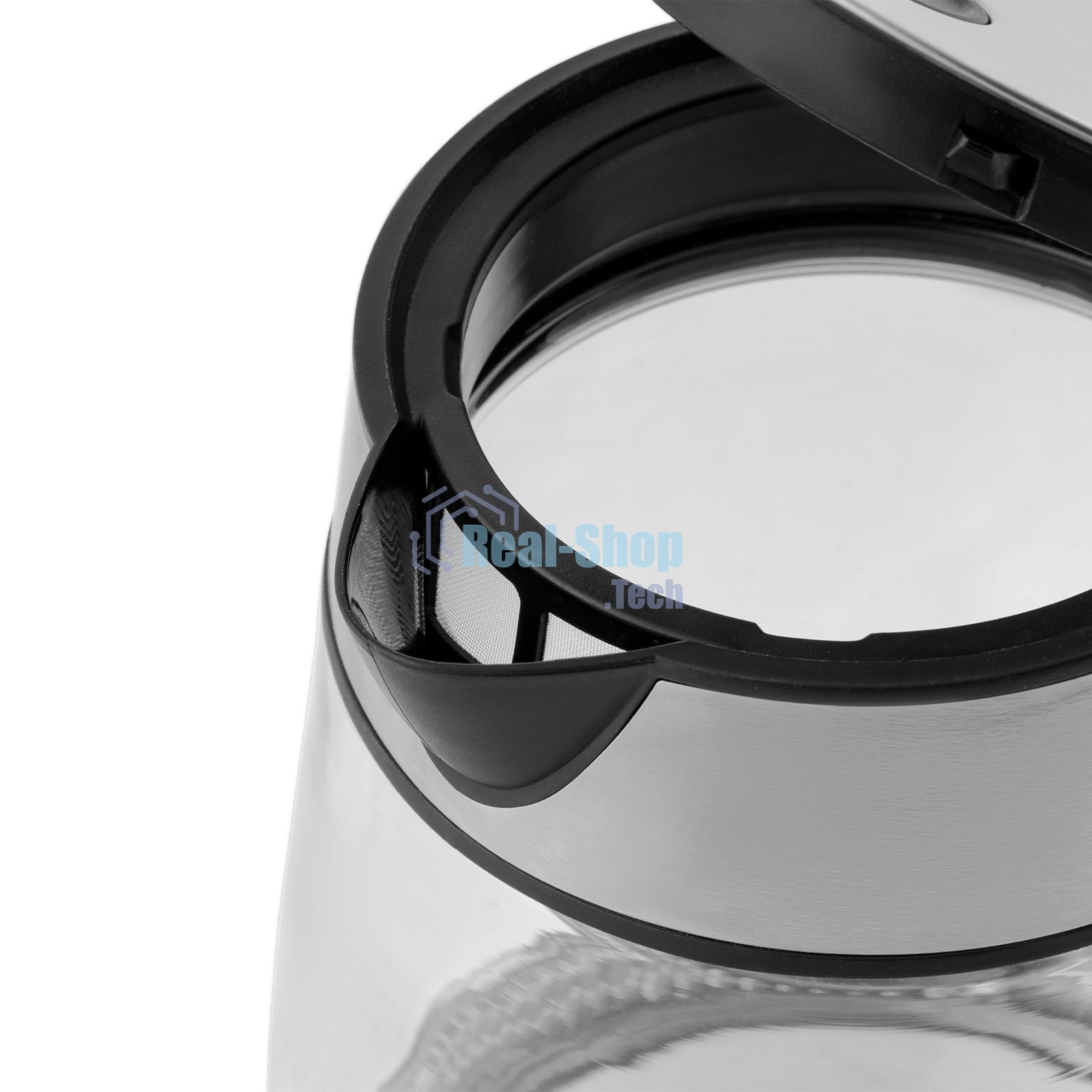 Чайник электрический Galaxy Line GL 0561, стекло, 2200 Вт, 1,7 л, многоцветная LED-подсветка, съемный фильтр, корпус из термостойкого стекла