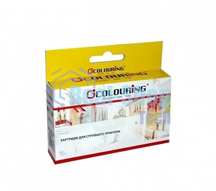 Картридж струйный Colouring CG-0634 Yellow пигментные (250 стр. 12 мл) для принтеров Epson C67/C87/CX3700/CX4100/CX4700