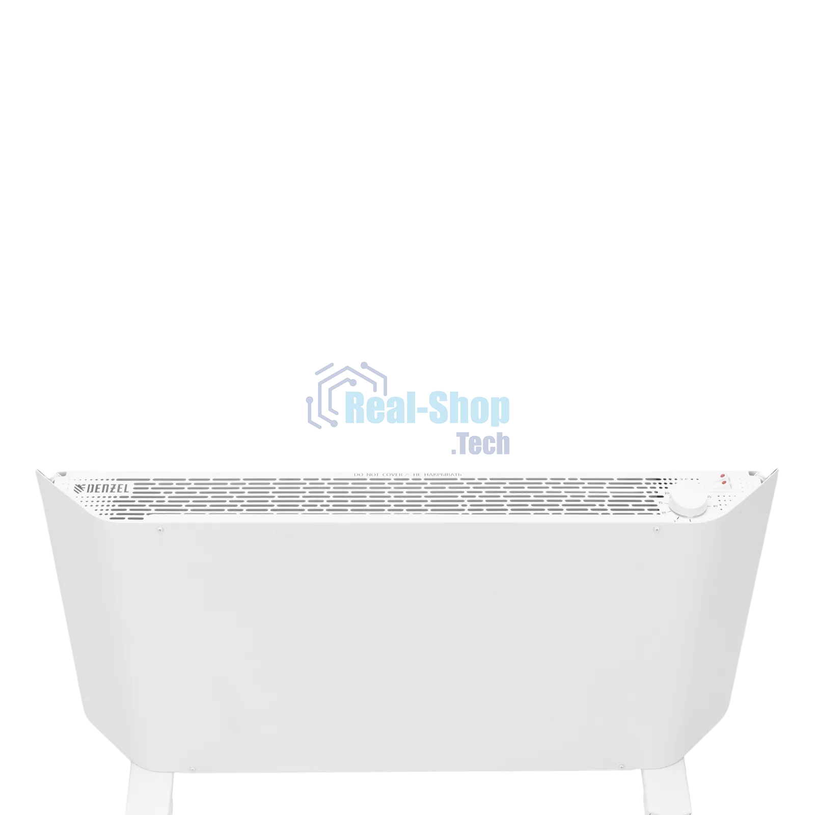 Конвектор Denzel XCE-2000 белый, 2000 Вт, 25 м2, термостат