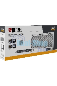 Конвектор гибридный Denzel HybridX-2000 белый, 2000 Вт, 30 м2, термостат, дисплей