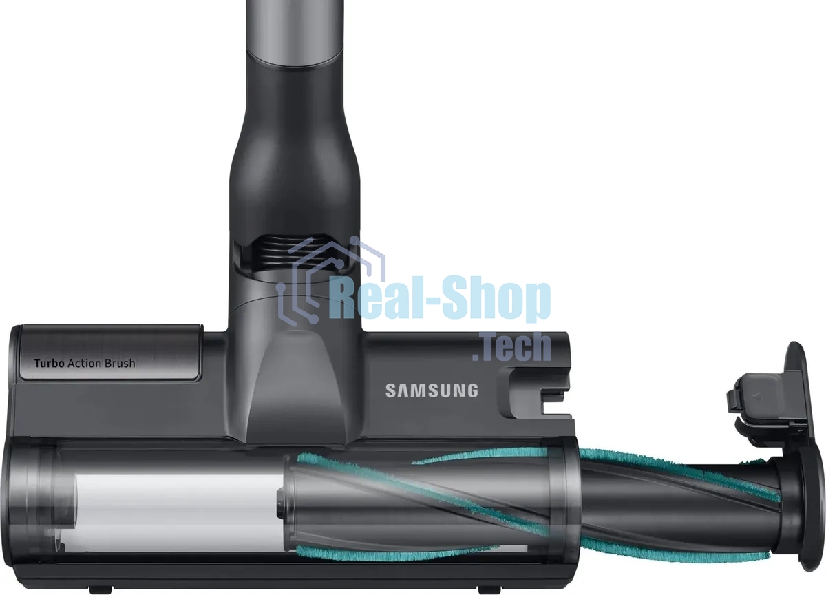 Пылесос вертикальный Samsung VS20B75ADR5/EV черный/серый, питание от аккумулятора, 200 Вт, уборка влажная/сухая, пылесборник 0.8 л, работа от АКБ max 60 мин.