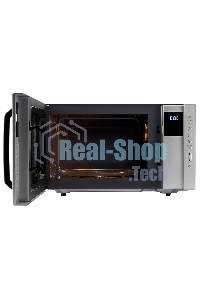 Микроволновая печь Hyundai HYM-M2066 серебристый, 23 л, 800 Вт, переключатели - мембранные кнопки